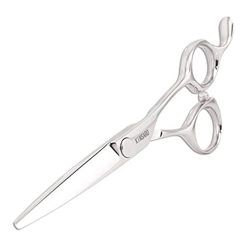 Hair Scissors Professional 5.5 Inch Hair Cutting Scissors Hair Shears Haircut Scissors Barber Shears 440c Barber Scissors Hairdresser Scissors KINSARO Cover