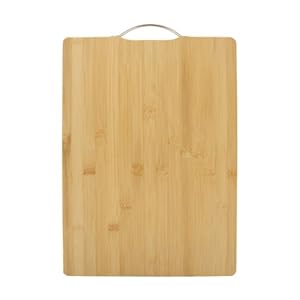 ASelected Wooden Chopping Board 40X30X1.8 Cm Bamboo Wood Chopping Board Large Wooden Butcher Block for Food Prep, Meat, Vegetables, Bread, Crackers