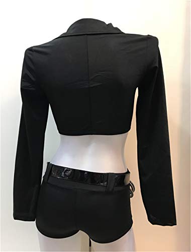 Women Halloween Costume Sexy Police Officer Uniform Cosplay Lingerie Cops Outfits - Image 4