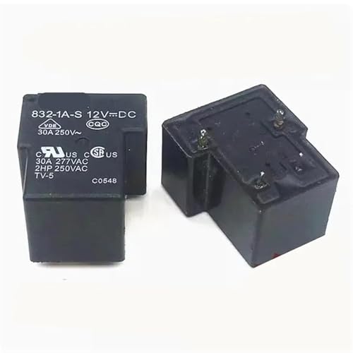 Relais 832-1A-S 12V DCV12 haute performance à 4 broches