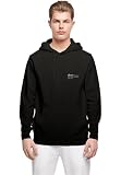 Mister té (misuq) Hombre That Noise Sudadera Capucha, Hombre, MT755, Negro, Medium