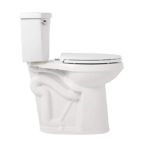 Signature Hardware 945956 Bradenton 1.28 Gpf Two-Piece Elongated Toilet - 21" Bowl Height, Standard Seat Included #TOP5