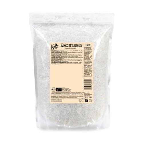 KoRo - Bio Kokosraspeln, 1 kg, ohne Zuckerzusatz oder Konservierungsstoffe
