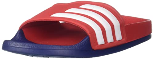 Image of Adidas Unisex ADILETTE TND Synthetic Swim Slide SCARLE /FTWWHT /DKBLUE | FWZ60