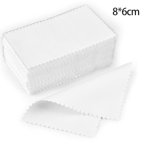 Nettoyer bijoux ternis avec 100 chiffons de polissage doux