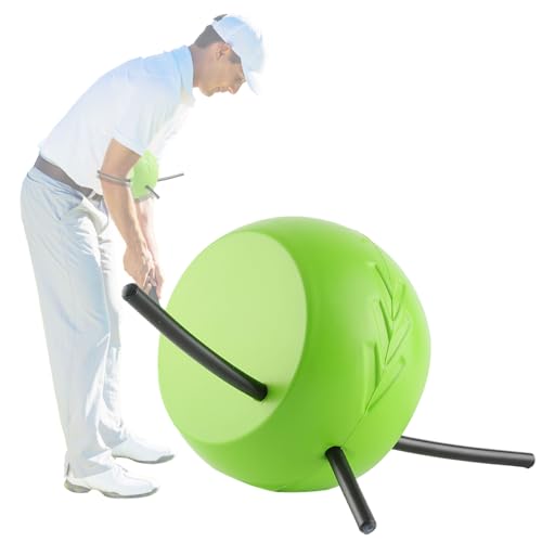 HANQUAN The Connector Golf Training Aid Simple and Effective Training Tool Golf Swing Trainer for Posture Correction Practice Golf Training Aids Helps Train Proper Swing Mechanics Arm Structure