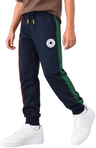Alan Jones Clothing Boy's Slim Fit Mid Rise Track Pant