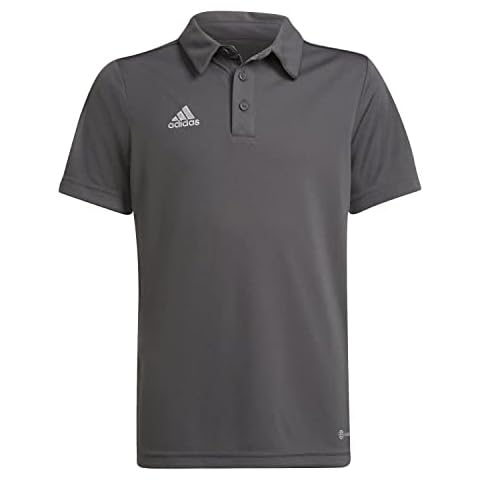 adidas Kids Entrada 22 Polo Shirt, Team Grey Cover
