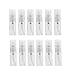 12Pcs Empty Refillable Clear Plastic Essential Oil Pump Bottle Lotion Mask Cream Dispenser Containers (10 ML)