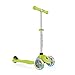 Globber Kids 'Primo Light Up Ruedas para Patinete, Color Verde Lima
