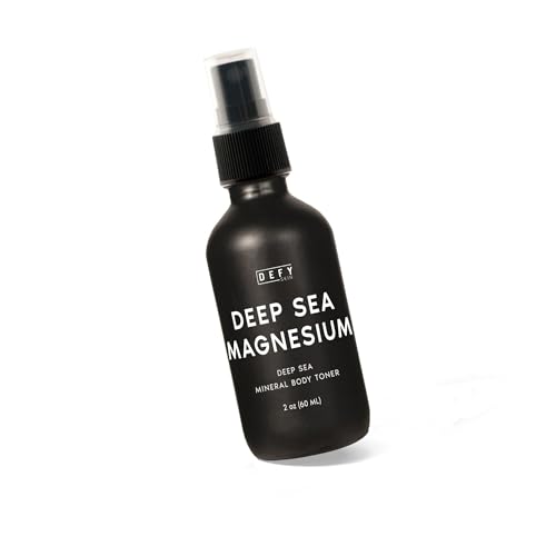Defy Labs LLC Deep Sea Magnesium Skin 6 Bottles - Provides Deep Hydration, Soothing Relief, Natural Radiance, Nourishing Care (Extra large, 6 Bottles)