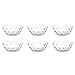 Produktbild Leonardo Cucina Optic Glas-Schale, runde Schalen aus Glas, spülmaschinengeeignete Salat-Schälchen, 6er Set, Ø 100 mm, 066334