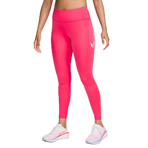 Mallas Nike Fast Swoosh de mujer que evitan transparencias con sujeción lumbar para entrenar segura