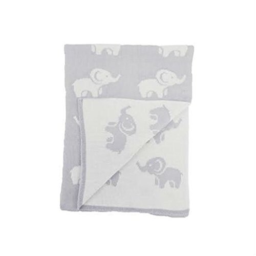 Cuddles Collection Ellie Blanket (Silver)