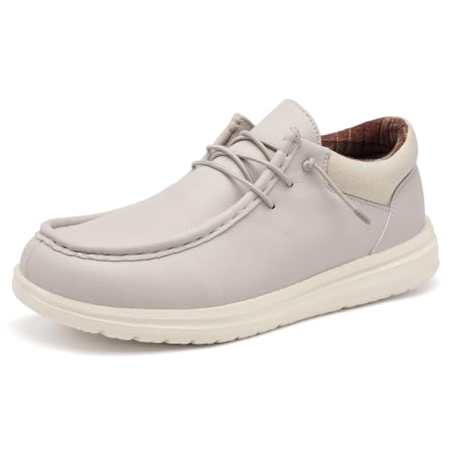 Image of FW FRAN WILLOR Mens Wide Shoes Width Toe Box Slip-on Loafers Casual Walking Shoes for Men