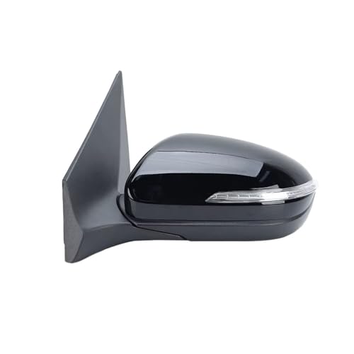 Außenspiegel Für Hyundai Für I20 Für MK2 GB IB 2015-2020 Schwarz Manuell Klappbares Autozubehör 5-polige Rückspiegelmontage Außenspiegel-Baugruppe(1pc left Black)