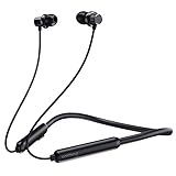 1MORE omthing Wireless Headphones, Bluetooth 5.0 Neckband Headphones,Earphones with Microphone for Sports, Premium Sound, 12H Playtime, Black