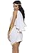 Forplay Women's Immortal Beauty Costume Set, White, Small/Medium
