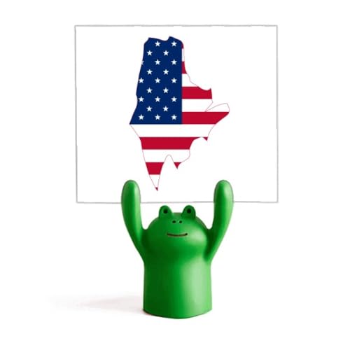 Support mémo cartoon animal en forme de grenouille pour le bureau