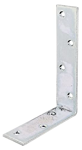 Beam-Angle Bracket Assymetrical 120 x 180 x 40 mm / 20 STK. Oberflaeche: galvanisch Gelb verzinkt, Steel