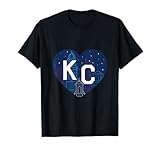 Kansas City KC Plaza Lights Heart T-Shirt