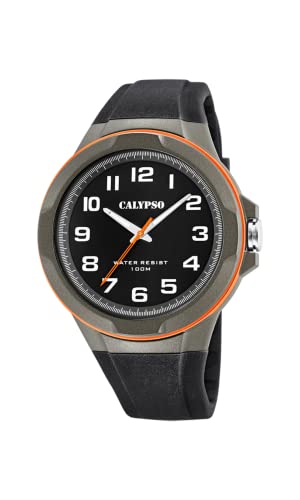 Calypso Watches Reloj Analógico para Hombre de Cuarzo con Correa en Plástico K5781/4