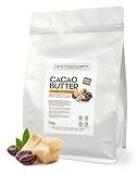 Manteca De Cacao 100% - Tipo Natural - Bolsa 1kg - Calidad Extra - Cacao Venezuela Delta