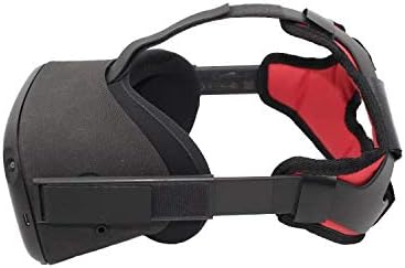 Devansi Head Strap Pad & Headband Gravity Pressure Reducing Head Pad Cushion for Oculus Quest Headset Accessories with Comfortable PU Leather Surface & Soft Foam Pad