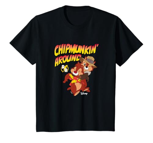 T-shirt graphique Chip 'N Dale Rescue Rangers pour garçon et fille