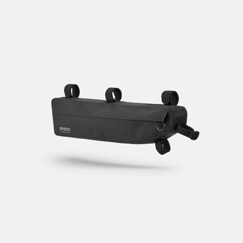 Sac de vélo étanche Brooks England Scape Frame Bag L Noir pour cadre de gravel