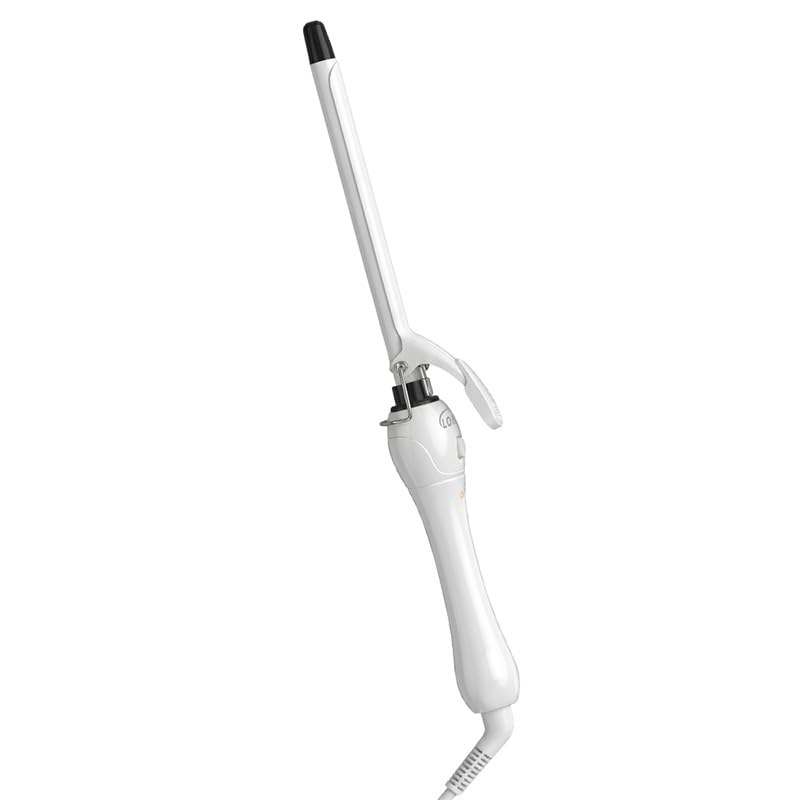 Modelador De Cachos LONYAN Ionização Ondas Profissional Cacheador Bivolt 220V 127V 9 mm Anti Frizz À Prova Negativos Sem Danos Ao Cabelo Rápido Aquecimento (Branco)
