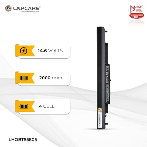 Lapcare HS04 Laptop Battery for HP 807956-001 807957-001 HS03 807612-421 807611-221 240 G4 HSTNN-LB6U HSTNN-DB7I HSTNN-LB6V TPN-I119- (Black) - Image 2