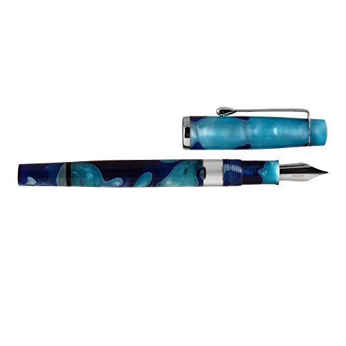 Stylo acrylique Noodlers plume pour calligraphie et dessin technique Konrad Marbled Marianas