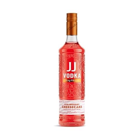 J.J Whitley Strawberry Cheesecake Vodka 70cl Cover