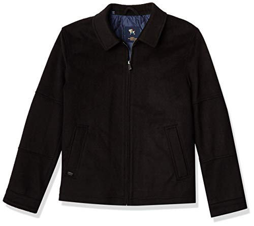 Hart Schaffner Marx Men's Raider Wool James Dean Jacket, Espresso, M