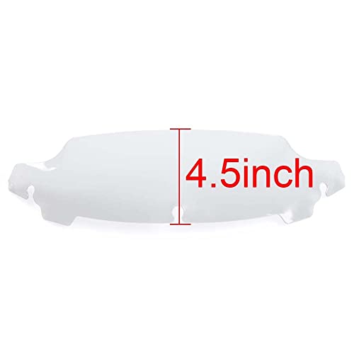 Image of 4.5 inch Clear Tint Windshield Windscreen Compatible for Harley Touring Electra Street Glide 2014 2015 2016 2017 2018 2019 2020 2021 2022