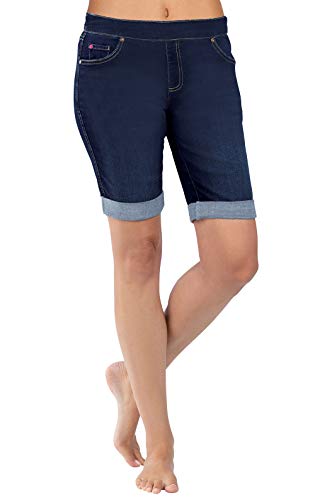 Image of PajamaJeans Bermuda Shorts for Women - Denim Shorts for Women