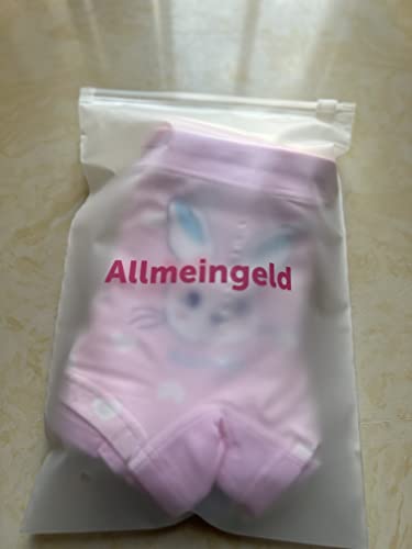 Girls' Rabbit Panties Colorful Easter Bunny Underwear Pack of 5 for 1-13 Years2