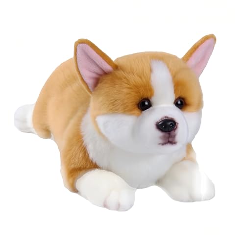 CU-MATE Plüsch Stofftiere Hund für Mädchen/Jungen (Louie Welsh Corgi)