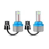 OPP ULITE 7440 Led Bulbs for Backup Reverse Lights 2400LM Extremely Bright CSP 9 SMD Plug and Play 6500K White 2pc T20 7443NA 7441 WY21W W21W 7443 Led bulb (T20/7440 Back-up)