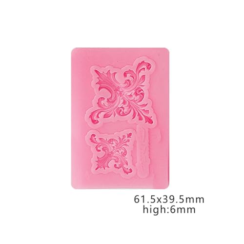 Molde de silicona para pasteles 6.15x3.95x0.6 cm miniatura 2