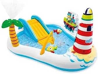 Intex FISHING FUN PLAY CENTER Spielcenter, Multi Color, 1, Bunt, 6.5 cm