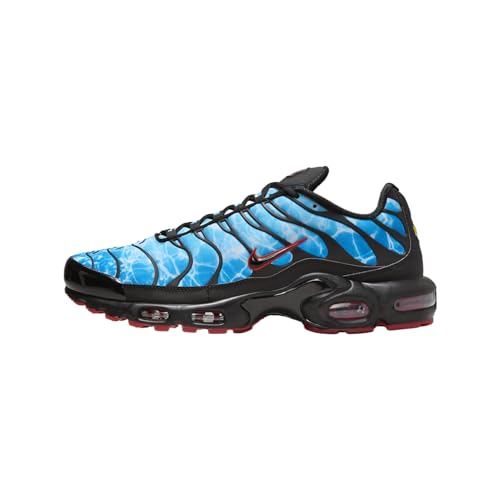Nike Air MAX Plus (HQ3824-001, Black/Baltic Blue/Photo Blue/Black), Negro/Azul Báltico/Azul Foto/Negro, 44 EU
