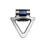 Diamall Car Triangle Shaped Tow Hook Decorations, Car Bumper V Shape Racing Style...