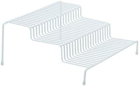 (Similar to stock photo) For 3-Tier White Spice Rack Shelf Organizer