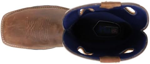Tony Lama Men's Fireball Western Work Boot Composite Toe Bark 11 D Review | Image 4