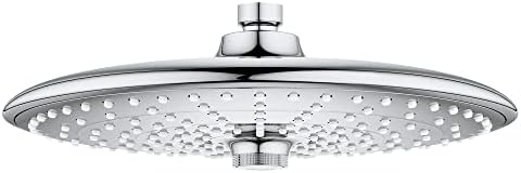 GROHE 26457000 Euphoria 260 Shower Head, 10"-3 Sprays, 2.5 gpm, 10 Inches, Brushed Nickel Infinity