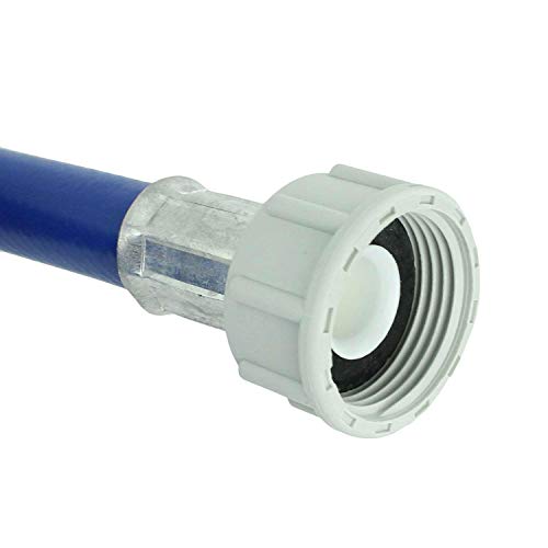 FindASpare Universal Fill Water Pipe and Drain Hose Extension Kit for Beko Hotpoint And Many More Washing Machines (2.5m Length 19 & 22mm Fitting)