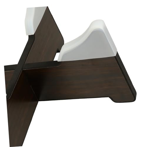 Support de Tambour Handpan en Bois Évite les Rayures Base Silicone et Structure Stable Sol