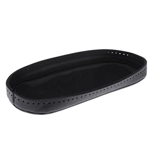 Colcolo 2x Fundo Redondo Oval Longo para Tricotar Furos de Baldes Acessórios de Bolsa de Couro